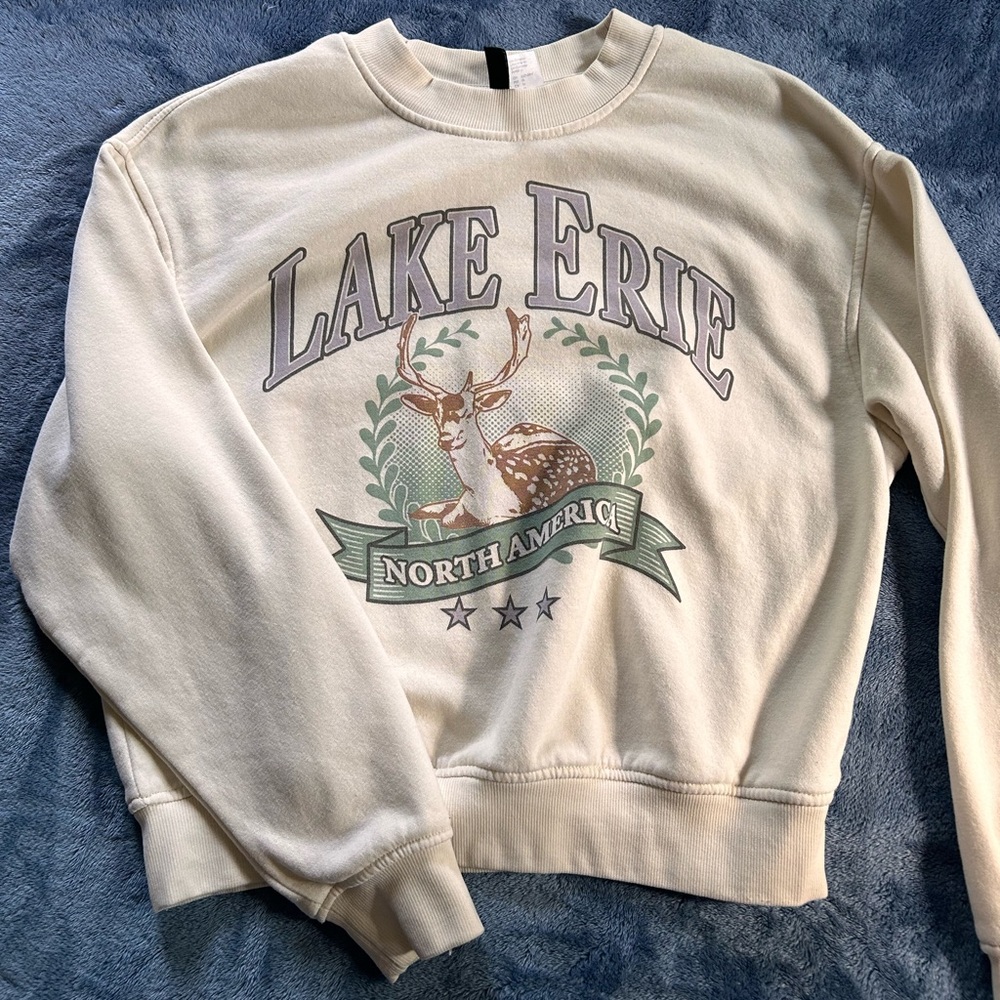 H&M printed sweatshirt